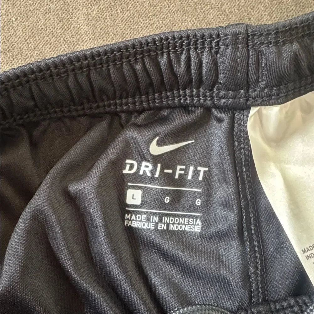 Women’s Nike Dri-Fit Sport Shorts Black Drawstring Waist 725956-010 Size L NWT
